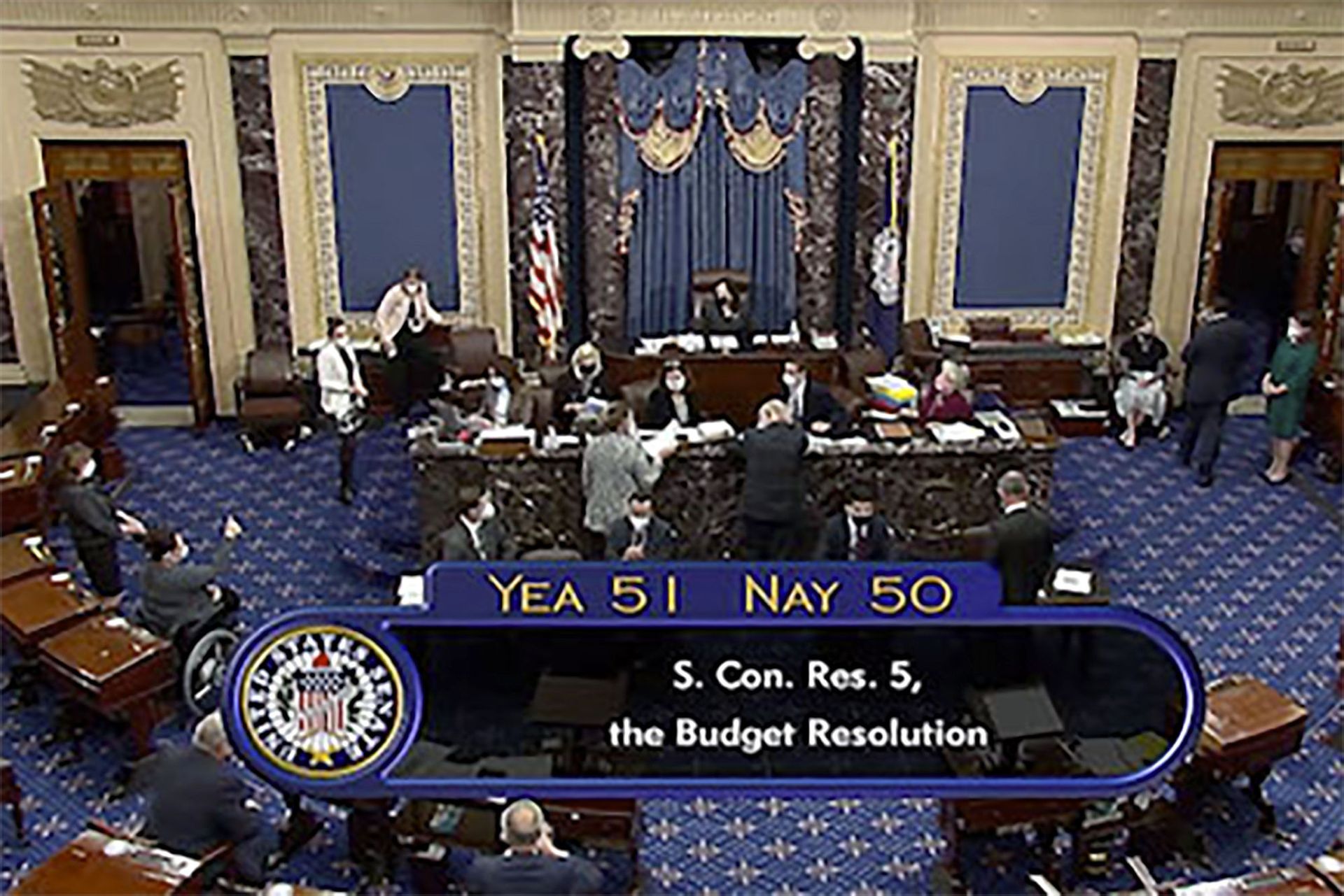 US House Passes Senate-Cleared Budget Resolution, Opens Path to Biden’s COVID-19 Plan - Sputnik International, 1920, 05.02.2021