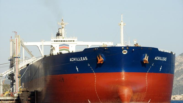 The Achilleas, a Liberian-flagged Greek-owned crude oil tanker. - Sputnik International