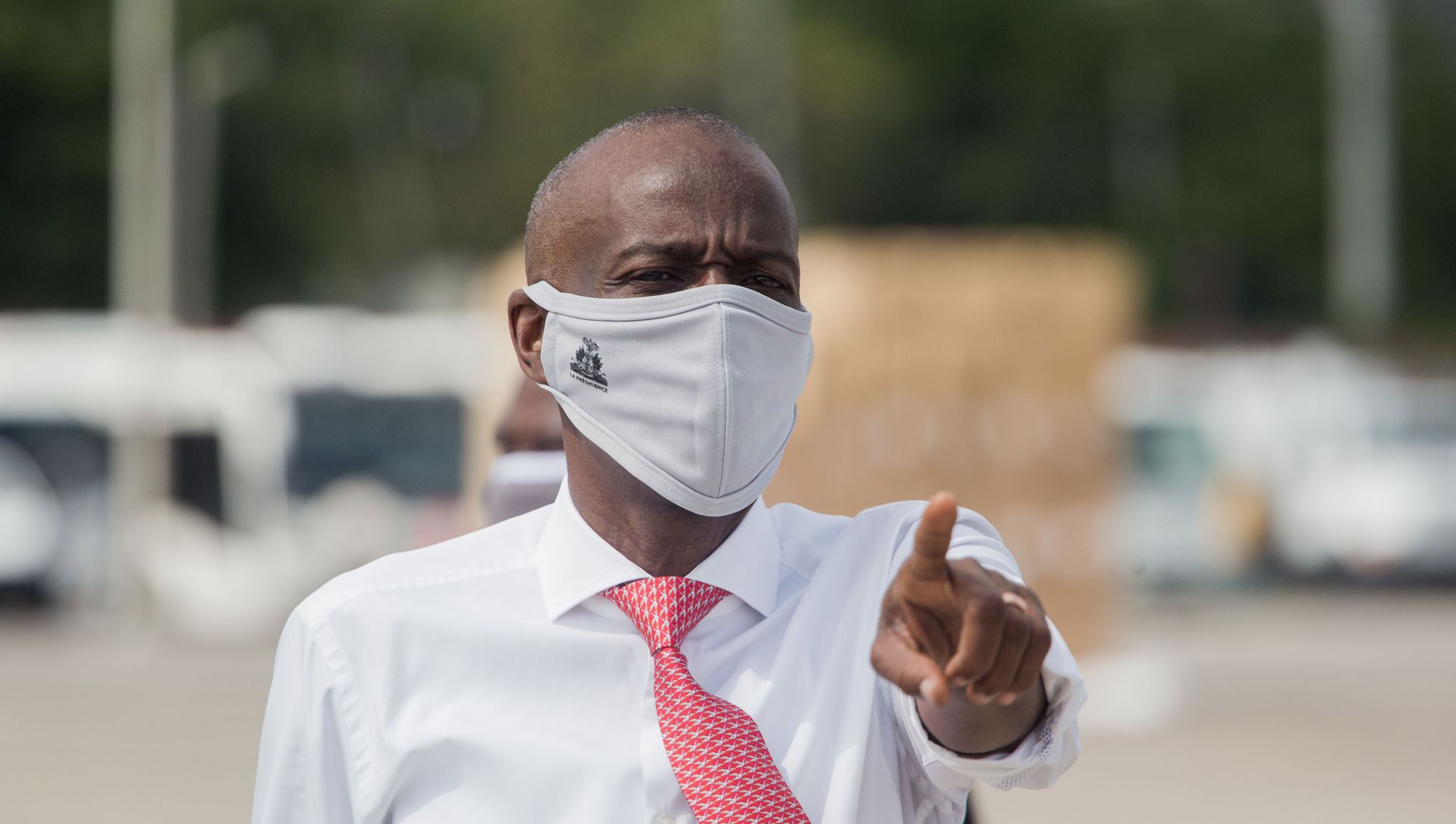 In this file photo taken on May 7, 2020 Haitian President Jovenel Moise instructs staff members on the tarmac of Toussaint Louverture International Airport in Port-au-Prince, as coronavirus aid from China arrives in a cargo plane. In this file photo taken on May 7, 2020 Haitian President Jovenel Moise instructs staff members on the tarmac of Toussaint Louverture International Airport in Port-au-Prince, as coronavirus aid from China arrives in a cargo plane. - Sputnik International, 1920, 07.02.2021