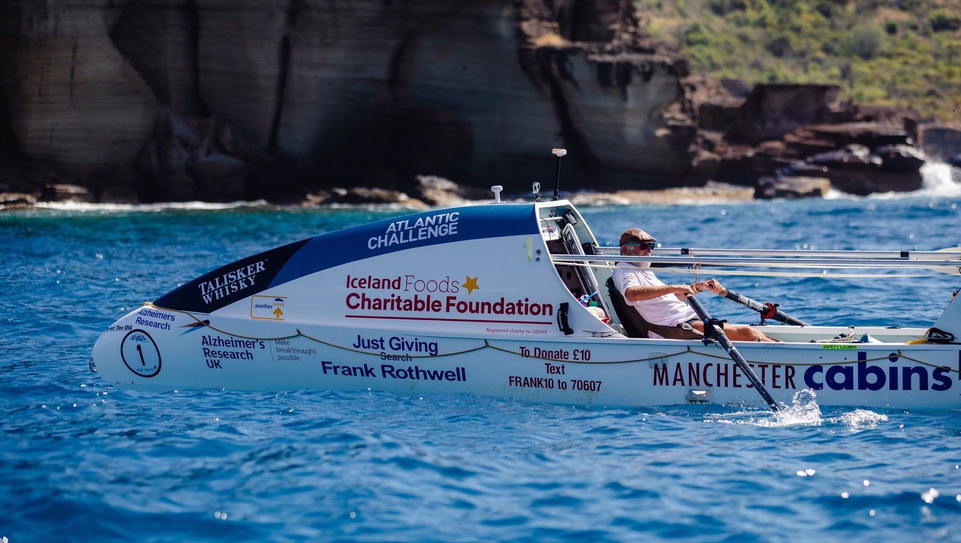 Frank Rothwell completes the Talisker Whisky Atlantic Challenge in February, 2021 Frank Rothwell completes the Talisker Whisky Atlantic Challenge in February, 2021 - Sputnik International, 1920, 08.02.2021