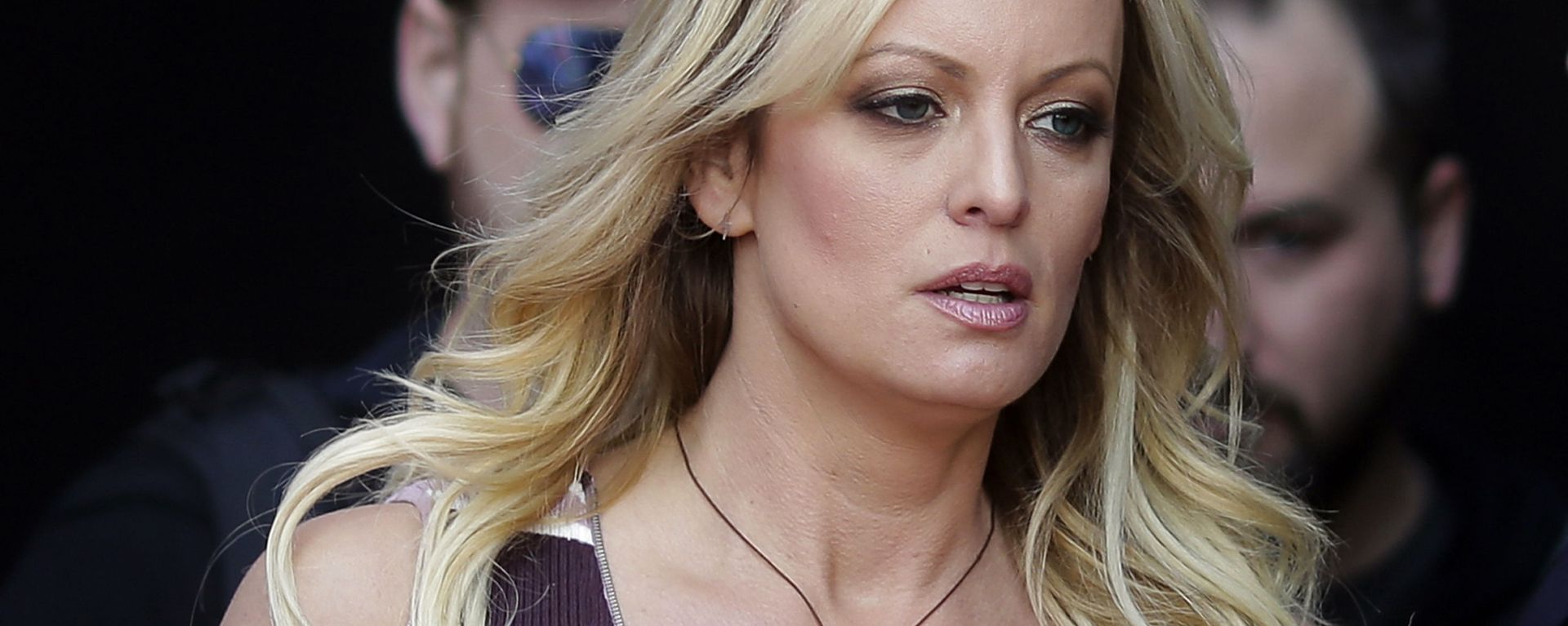 In this Oct. 11, 2018, file photo, adult film actress Stormy Daniels arrives for the opening of the adult entertainment fair Venus in Berlin In this Oct. 11, 2018, file photo, adult film actress Stormy Daniels arrives for the opening of the adult entertainment fair Venus in Berlin - Sputnik International, 1920, 08.06.2021