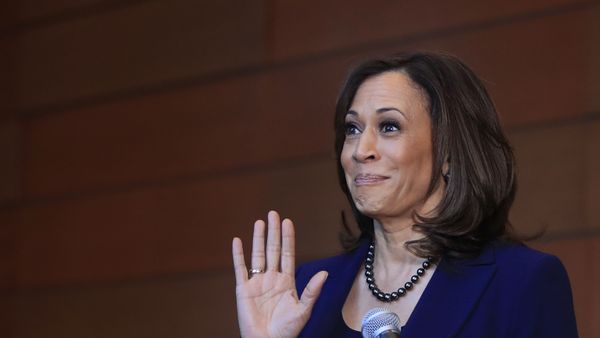Sen. Kamala Harris, D-Calif., speaks to members of the media at her alma mater, Howard University, Monday, Jan. 21, 2019 in Washington, following her announcement earlier in the morning that she will run for president - Sputnik International