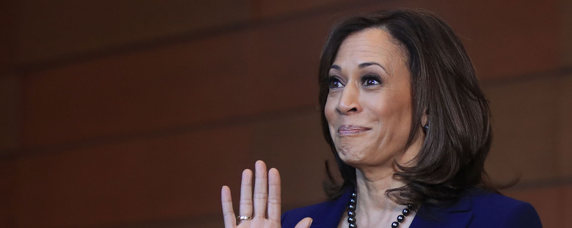 Sen. Kamala Harris, D-Calif., speaks to members of the media at her alma mater, Howard University, Monday, Jan. 21, 2019 in Washington, following her announcement earlier in the morning that she will run for president Sen. Kamala Harris, D-Calif., speaks to members of the media at her alma mater, Howard University, Monday, Jan. 21, 2019 in Washington, following her announcement earlier in the morning that she will run for president - Sputnik International, 1920, 10.09.2024