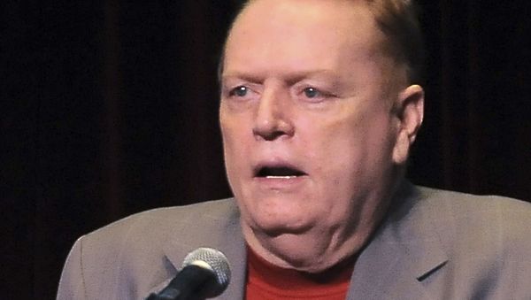 In this April 30, 2011 file photo, Larry Flynt speaks in Los Angeles, Calif. A federal appeals court has ruled against Hustler magazine publisher Flynt in his bid for information on how Missouri executes prisoners. The court ruled Tuesday, March 13, 2018, to allow the state not to release information about the medical qualifications of some members of the Department of Correction's execution team. Flynt's interest began when the state was preparing to execute the man who shot and paralyzed him in 1978. The man was executed for another crime. - Sputnik International