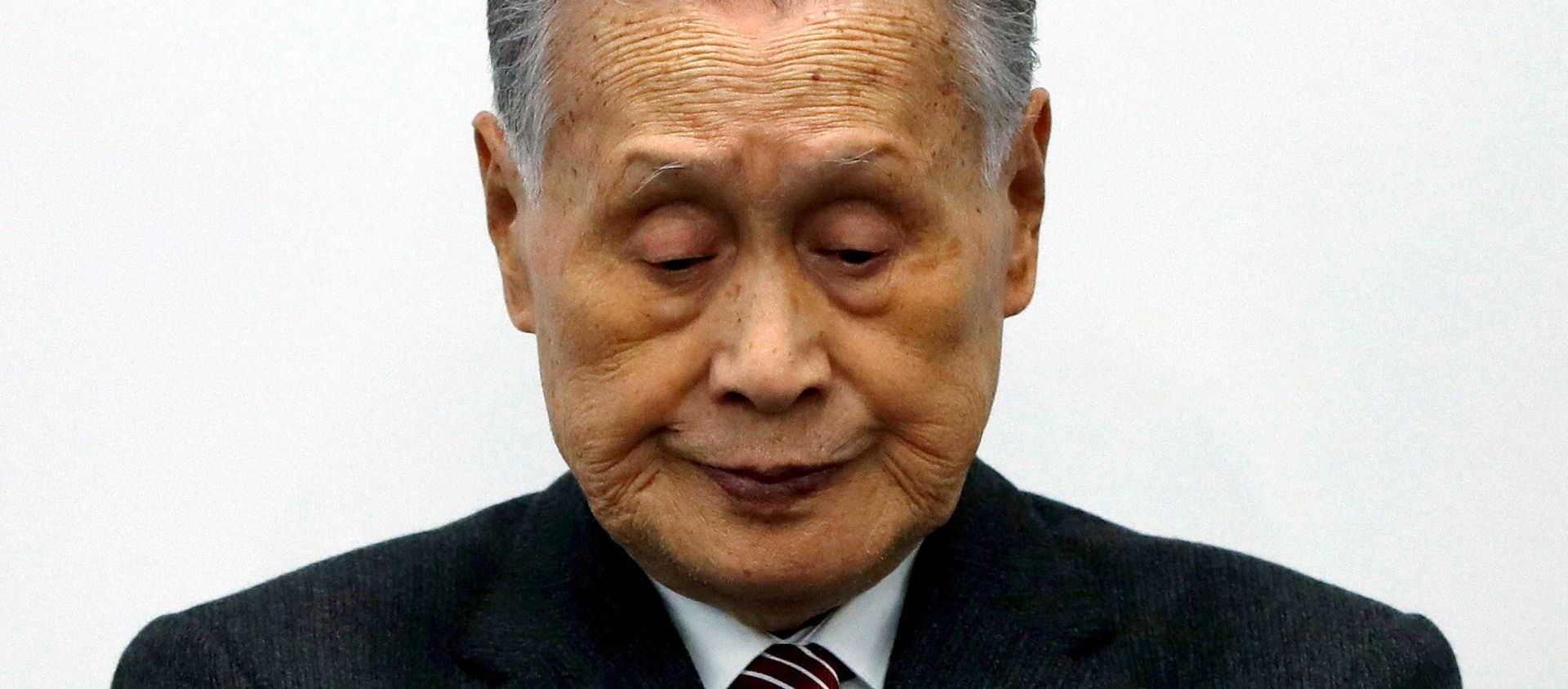 FILE PHOTO: Yoshiro Mori, President of the Tokyo 2020 Olympic Games Organising Committee, attends a news conference in Tokyo, Japan March 23, 2020 FILE PHOTO: Yoshiro Mori, President of the Tokyo 2020 Olympic Games Organising Committee, attends a news conference in Tokyo, Japan March 23, 2020 - Sputnik International, 1920, 12.02.2021