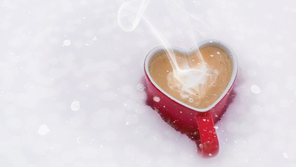 A cup of coffee on St.Valentine's Day - Sputnik International