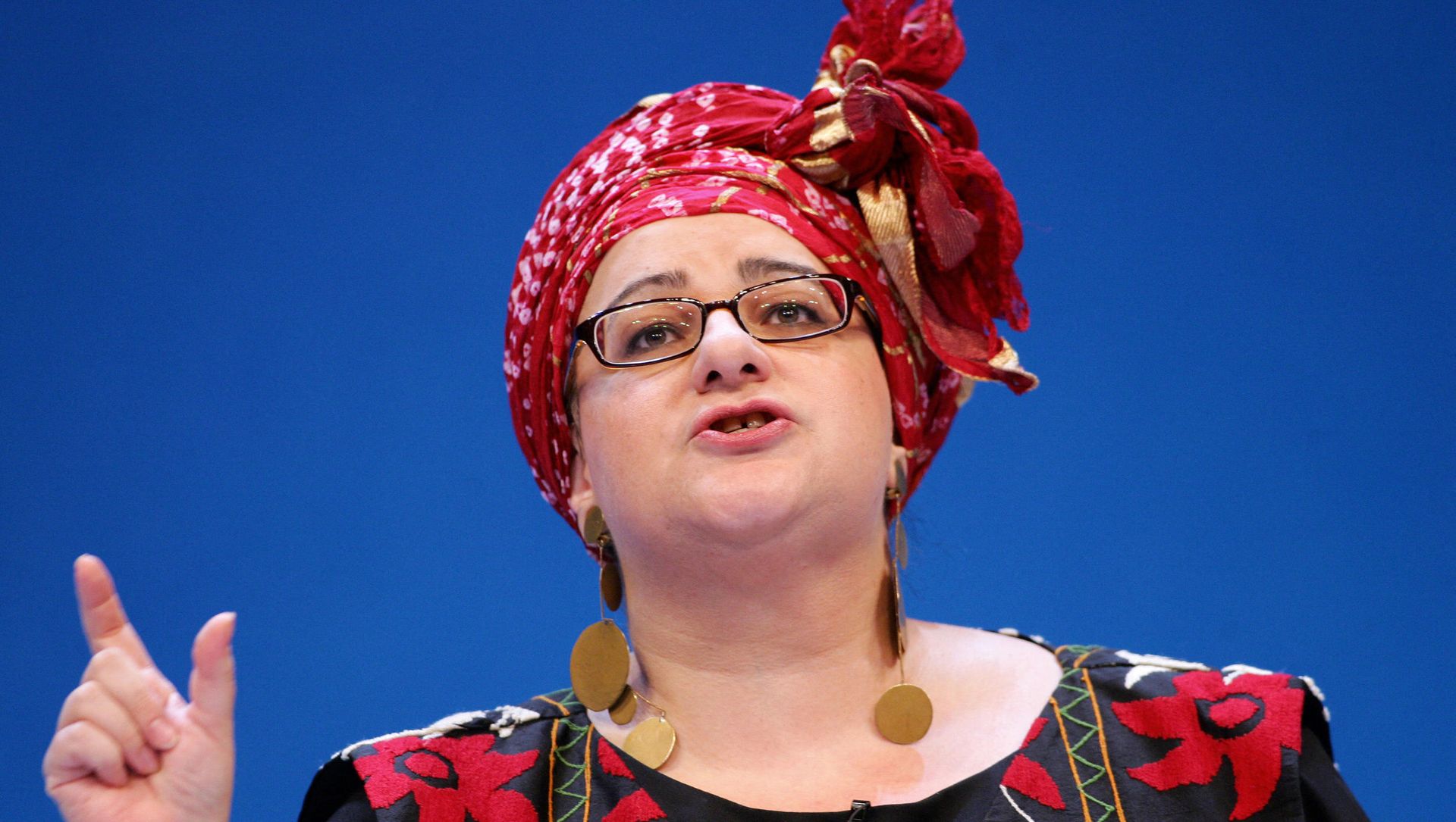 Camila Batmanghelidjh, founder of the 'Kids Company', a charity working with disadvantaged British children, addresses the second day of the Opposition Conservative Party Conference at the Bournemouth International Centre, in Bournemouth, in southern England, 02 October 2006. Camila Batmanghelidjh, founder of the 'Kids Company', a charity working with disadvantaged British children, addresses the second day of the Opposition Conservative Party Conference at the Bournemouth International Centre, in Bournemouth, in southern England, 02 October 2006. - Sputnik International, 1920, 12.02.2021