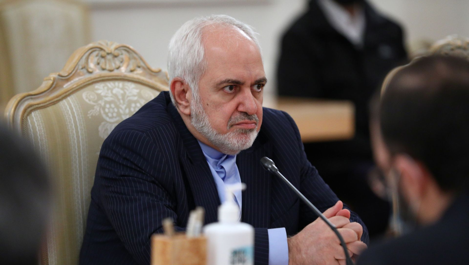 Russia's Foreign Minister Sergei Lavrov meets Iran's Foreign Minister Mohammad Javad Zarif in Moscow Russia's Foreign Minister Sergei Lavrov meets Iran's Foreign Minister Mohammad Javad Zarif in Moscow - Sputnik International, 1920, 18.02.2021