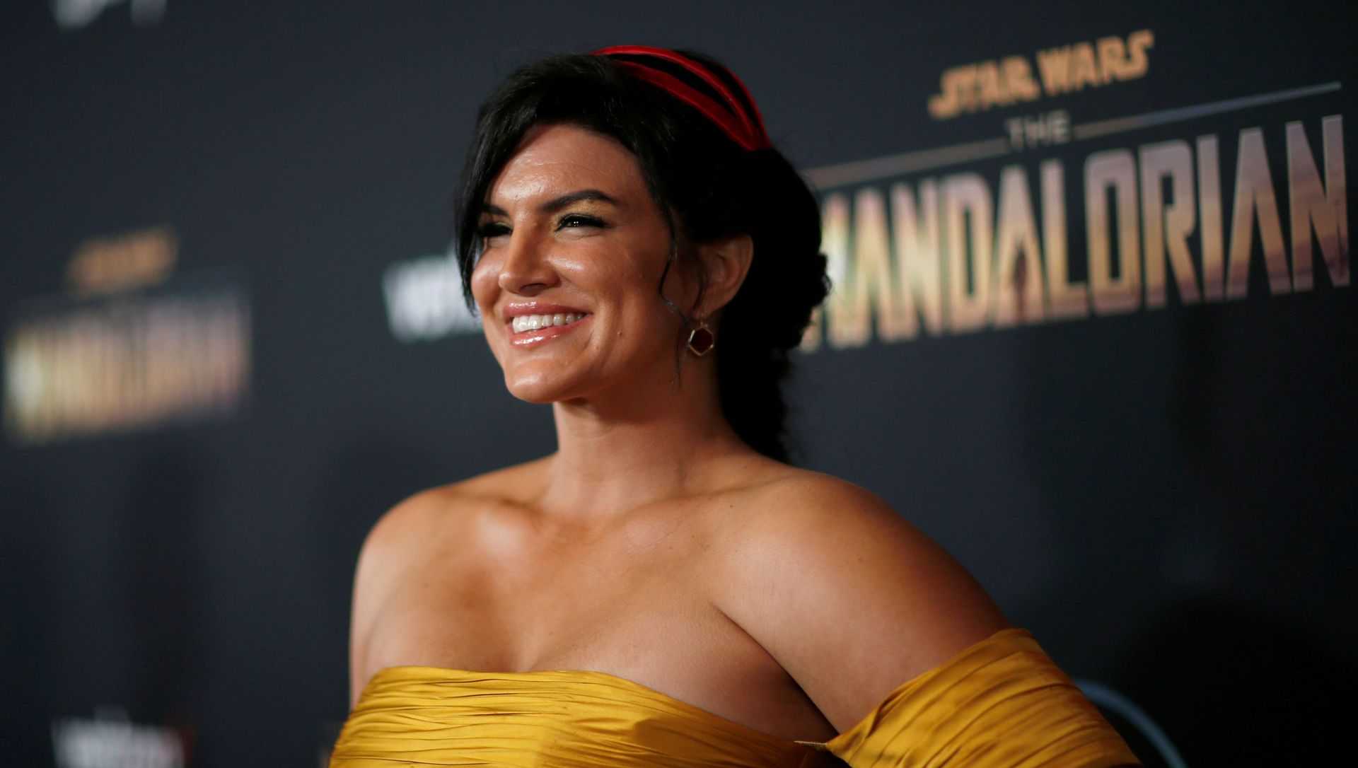 FILE PHOTO: Cast member Carano poses at the premiere for the television series The Mandalorian in Los Angeles FILE PHOTO: Cast member Carano poses at the premiere for the television series The Mandalorian in Los Angeles - Sputnik International, 1920, 12.02.2021