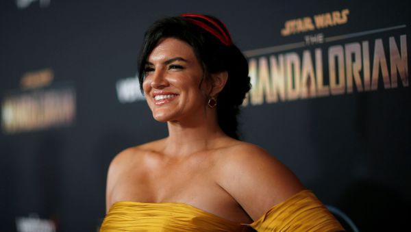 FILE PHOTO: Cast member Carano poses at the premiere for the television series The Mandalorian in Los Angeles - Sputnik International