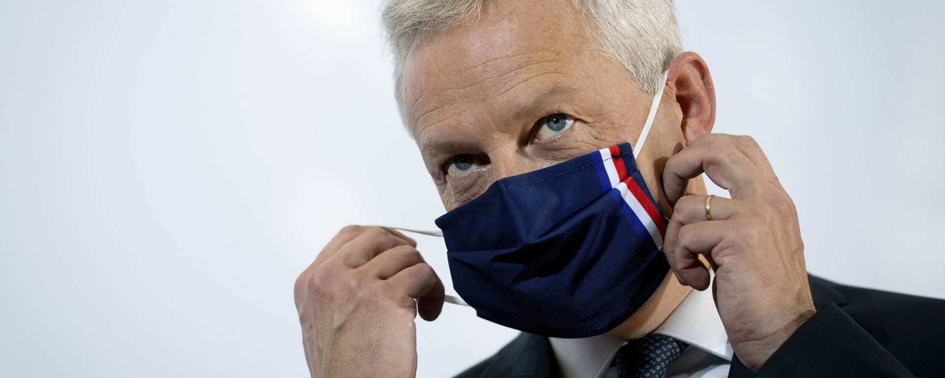 Bruno Le Maire, France's minister for economic and financial affairs, attends the Informal Meeting of Economics and Finance Ministers in Berlin, Germany, Friday, Sept. 11, 2020 - Sputnik International, 1920, 11.04.2023