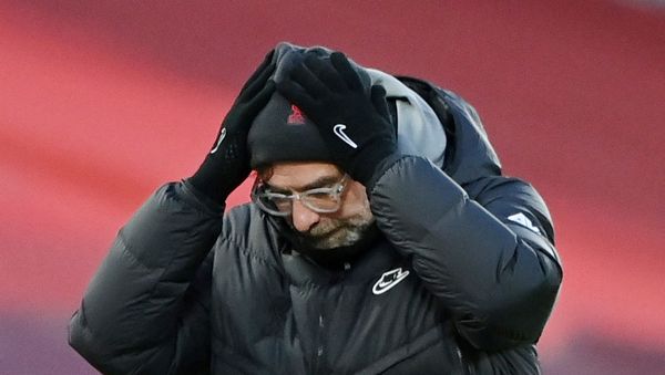 Soccer Football - Premier League - Liverpool v Manchester City - Anfield, Liverpool, Britain - February 7, 2021 - Sputnik International