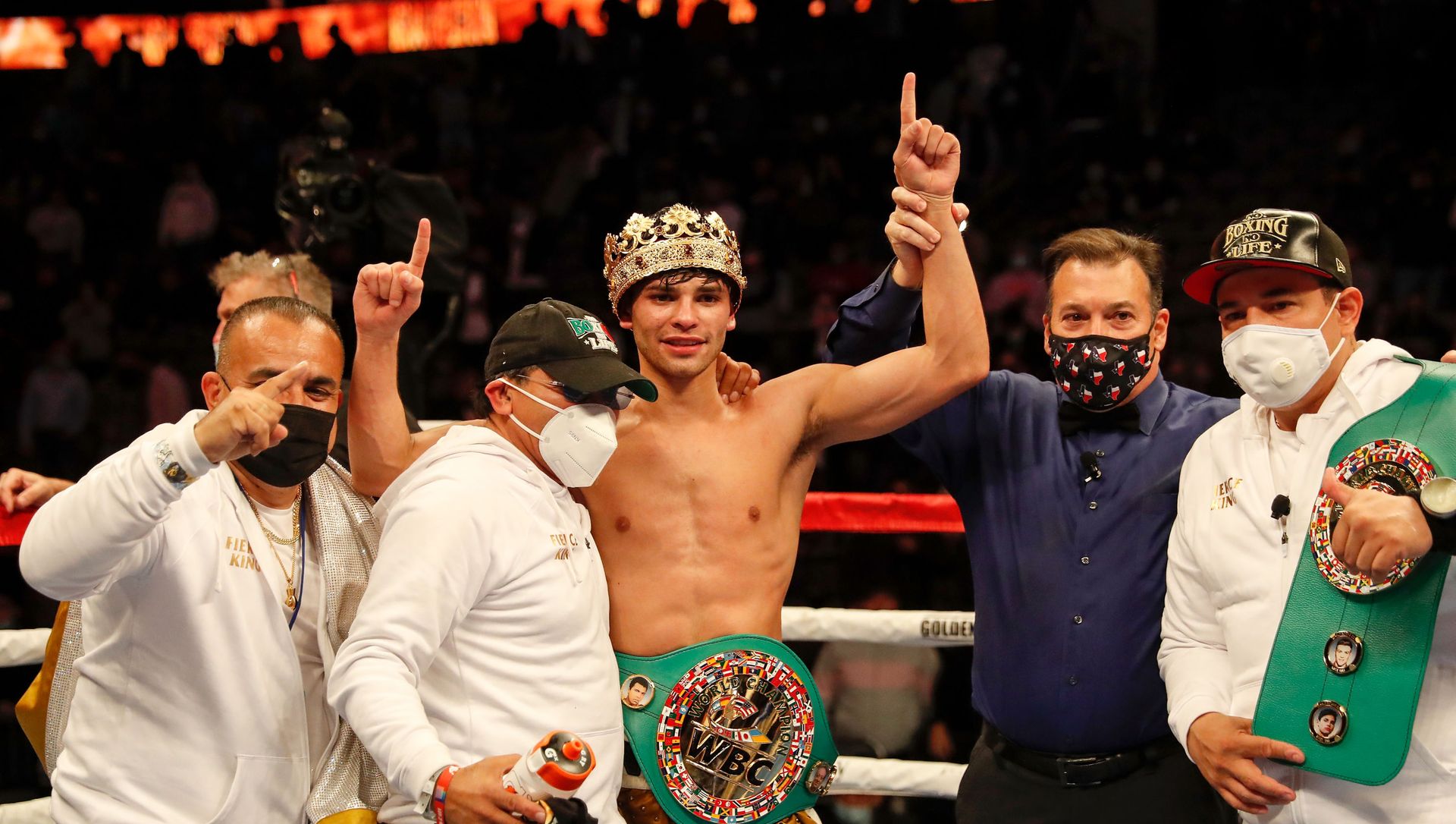 Ryan Garcia, after his victory over Luke Campbell Ryan Garcia, after his victory over Luke Campbell - Sputnik International, 1920, 16.02.2021