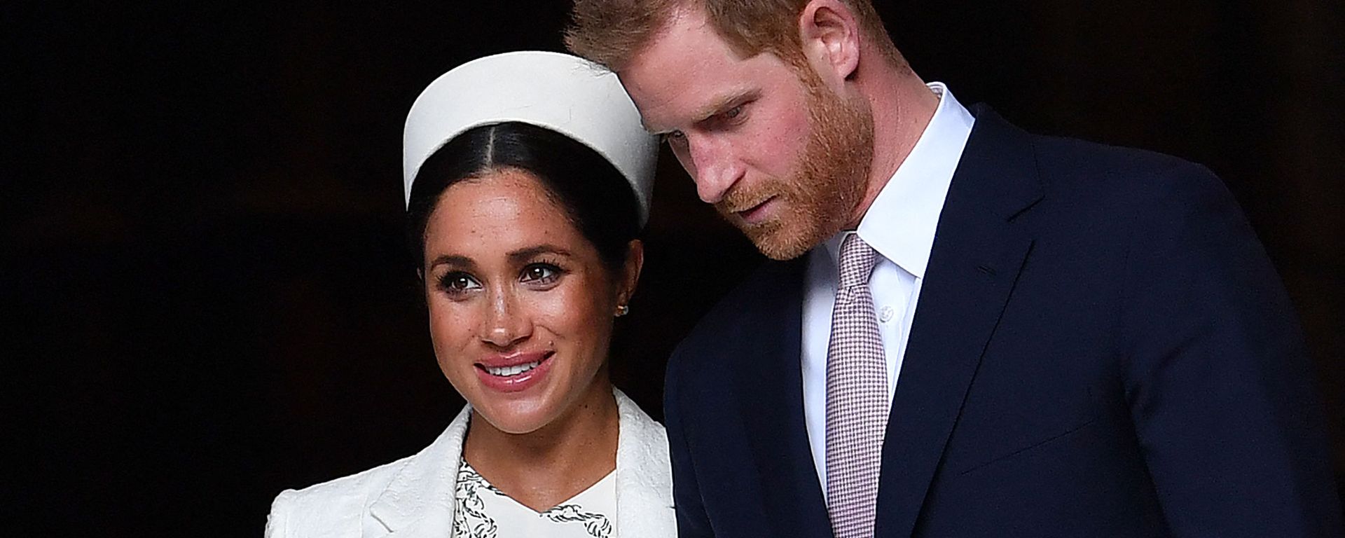 In this file photo taken on March 11, 2019 Britain's Prince Harry, Duke of Sussex (R) and Meghan, Duchess of Sussex leave after attending a Commonwealth Day Service at Westminster Abbey in central London. - Sputnik International, 1920, 16.03.2021