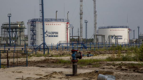 In this photo taken on Thursday, July 14, 2016, Gazprom oil producing facility situated in the Yamal region, Russia - Sputnik International