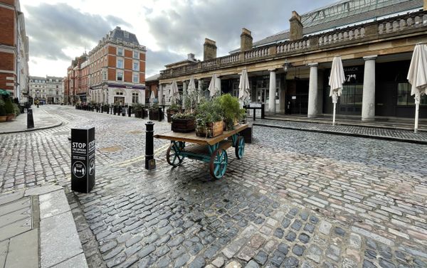 Covent Garden, central London during lockdown on 15 February, 2021. Covent Garden, central London during lockdown on 15 February, 2021. - Sputnik International