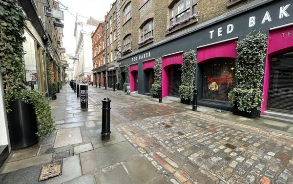 An empty street in the Covent Garden area in central London during lockdown on 15 February, 2021. An empty street in the Covent Garden area in central London during lockdown on 15 February, 2021. - Sputnik International