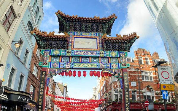 Chinatown Gate, central London, 15 February 2021. Chinatown Gate, central London, 15 February 2021. - Sputnik International