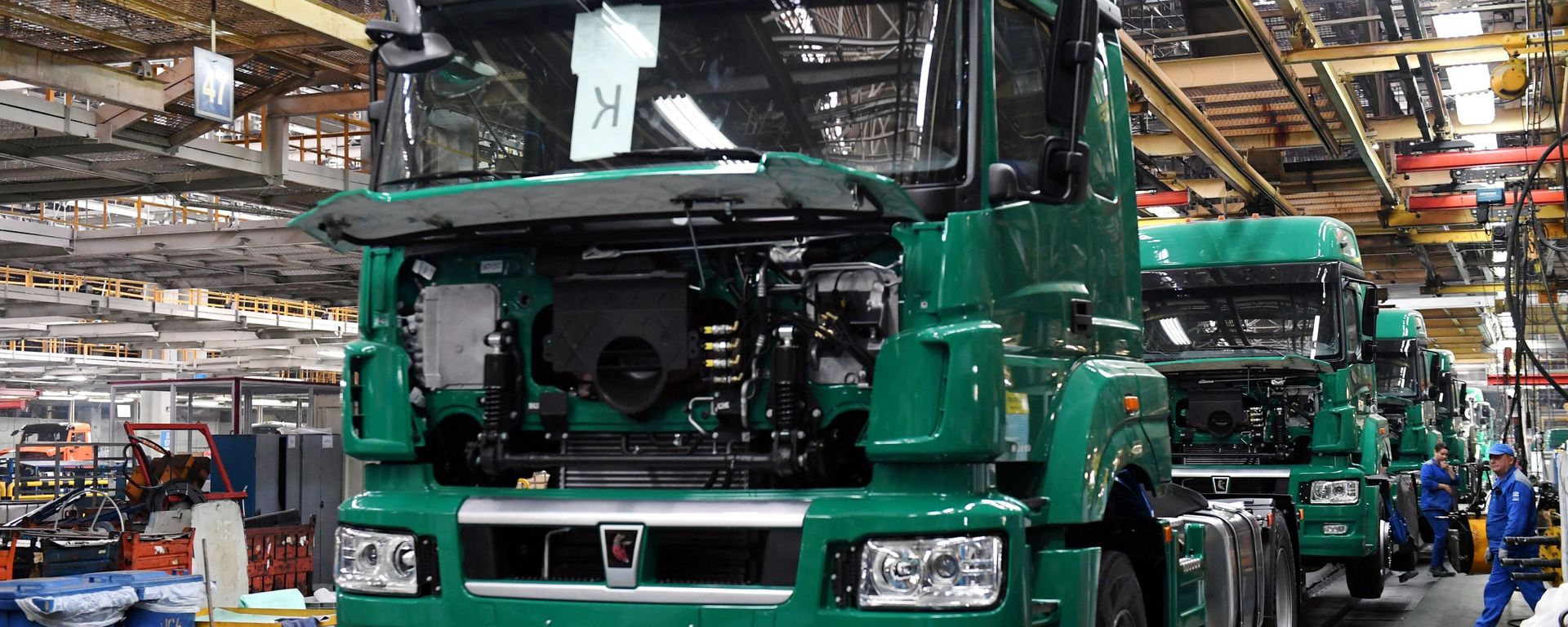 Kamaz factory in Tatarstan, Russia. - Sputnik International, 1920, 15.06.2023