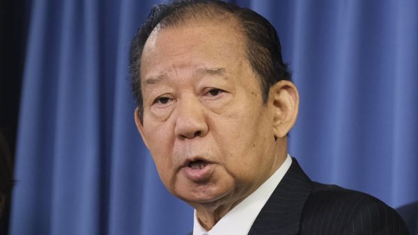Japan's ruling Liberal Democratic Party (LDP) Secretary General Toshihiro Nikai speaks to the media at the LDP headquarters in Tokyo on September 1, 2020. - Sputnik International