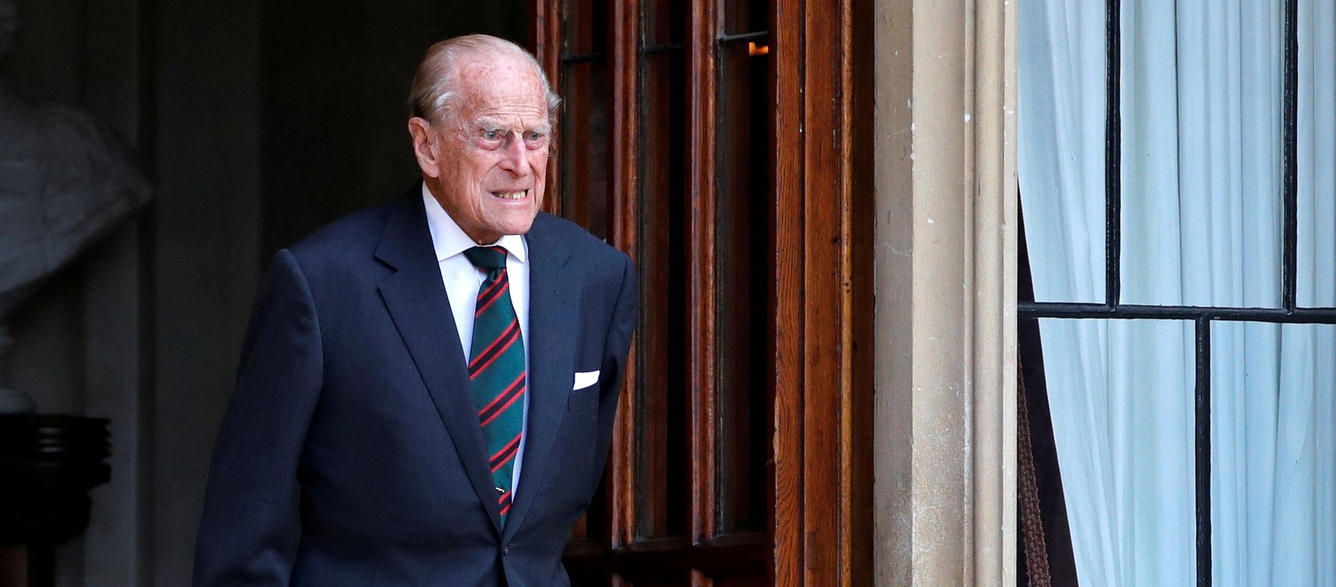 Britain's Prince Philip arrives for the transfer of the Colonel-in-Chief of the Rifles at Windsor Castle in Britain 22 July 2020 - Sputnik International, 1920, 18.02.2021