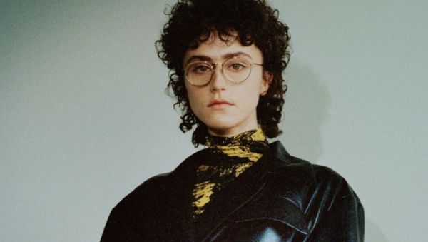 This image courtesy of Proenza Schouler shows Ella Emhoff, stepdaughter of US Vice President Kamala Harris, during her fashion debut for Proenza Schouler’s Fall Winter 2021 collection, on February 18, 2021, in New York - Sputnik International