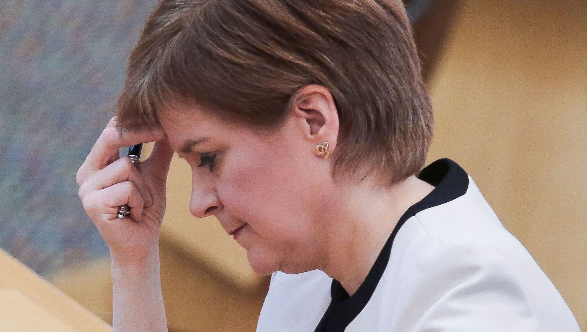 Scotland's First Minister Nicola Sturgeon attends the First Minister's Questions at the Scottish Parliament in Holyrood Scotland's First Minister Nicola Sturgeon attends the First Minister's Questions at the Scottish Parliament in Holyrood - Sputnik International, 1920, 19.02.2021