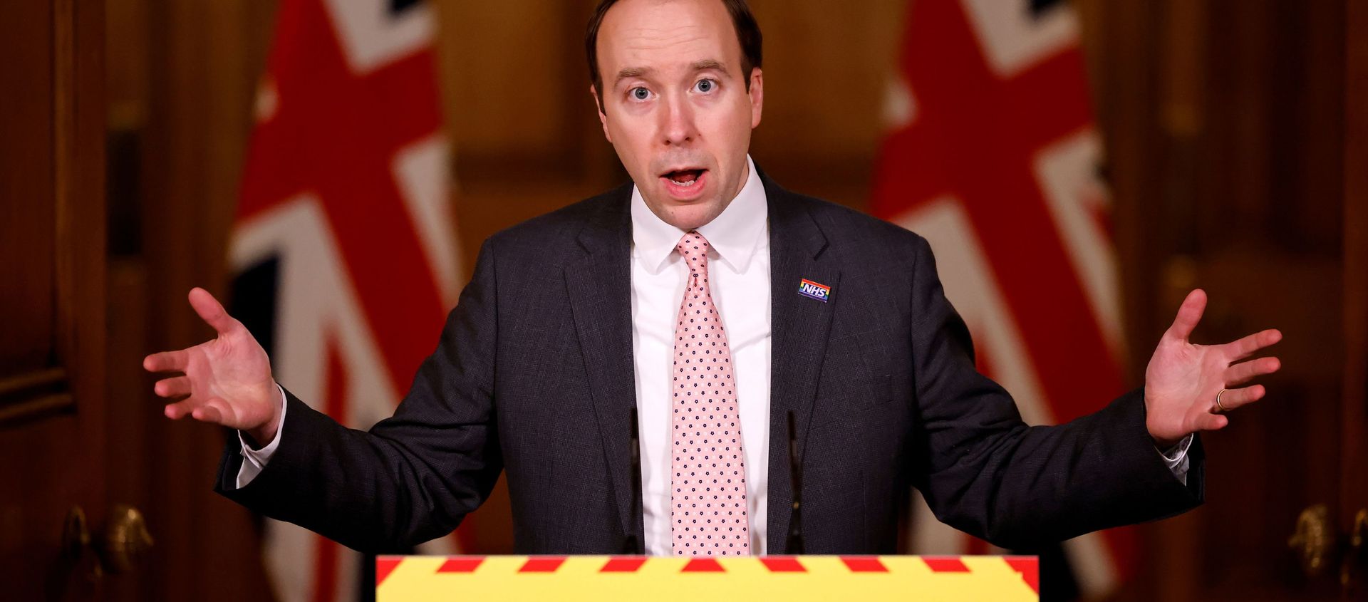 Britain's Health Secretary Matt Hancock gives an update on the COVID-19 pandemic - Sputnik International, 1920, 23.03.2021