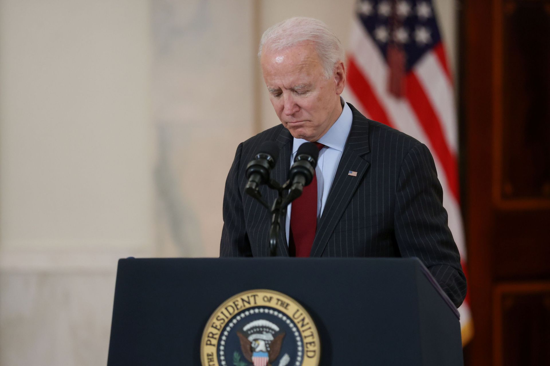 ‘They’re People We Knew’: Biden Marks ‘Grim’ Milestone as US COVID-19 Death Toll Tops 500,000 ‘They’re People We Knew’: Biden Marks ‘Grim’ Milestone as US COVID-19 Death Toll Tops 500,000 - Sputnik International, 1920, 23.02.2021