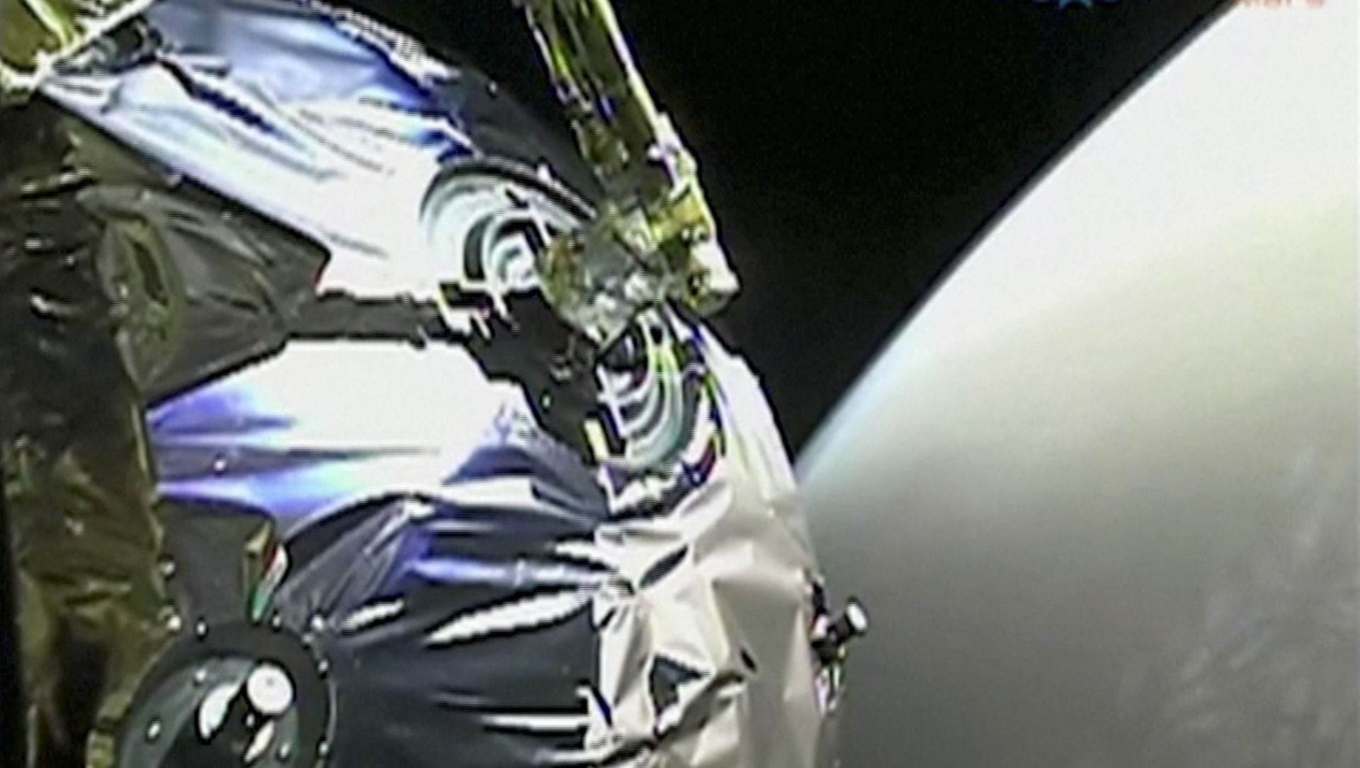 A view as Tianwen-1 probe enters the orbit of Mars in this screen grab obtained from a video on February 12, 2021 A view as Tianwen-1 probe enters the orbit of Mars in this screen grab obtained from a video on February 12, 2021 - Sputnik International, 1920, 07.06.2021