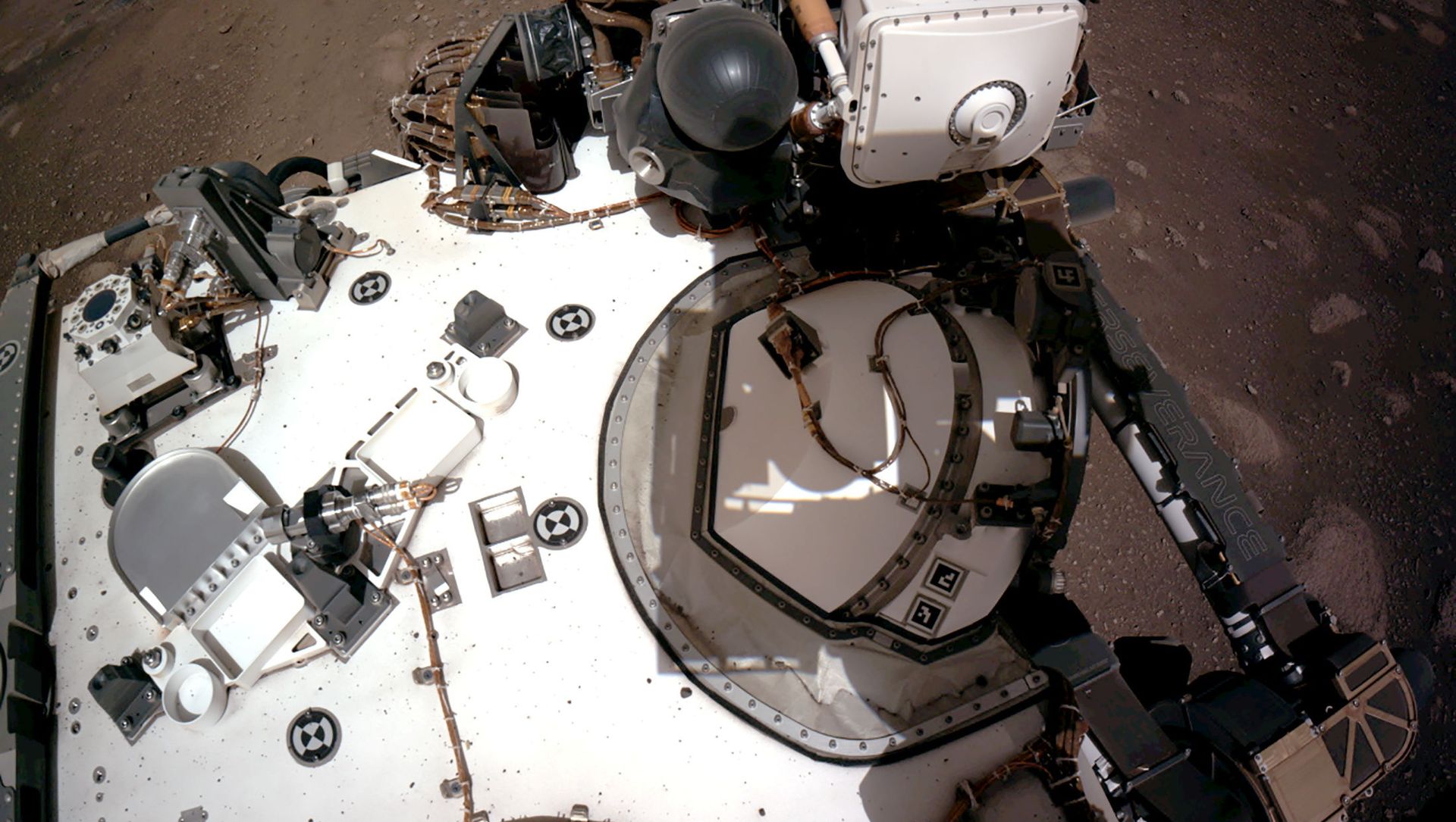 Марсоход NASA's Perseverance Mars Rover с инструментом PIXL Марсоход NASA's Perseverance Mars Rover с инструментом PIXL - Sputnik International, 1920, 18.03.2021