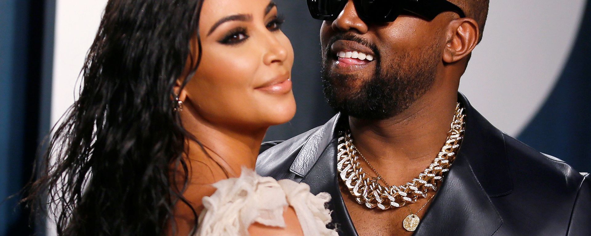 Kim Kardashian and Kanye West attend the Vanity Fair Oscar party in Beverly Hills during the 92nd Academy Awards, in Los Angeles, California, U.S., February 9, 2020 - Sputnik International, 1920, 19.03.2021