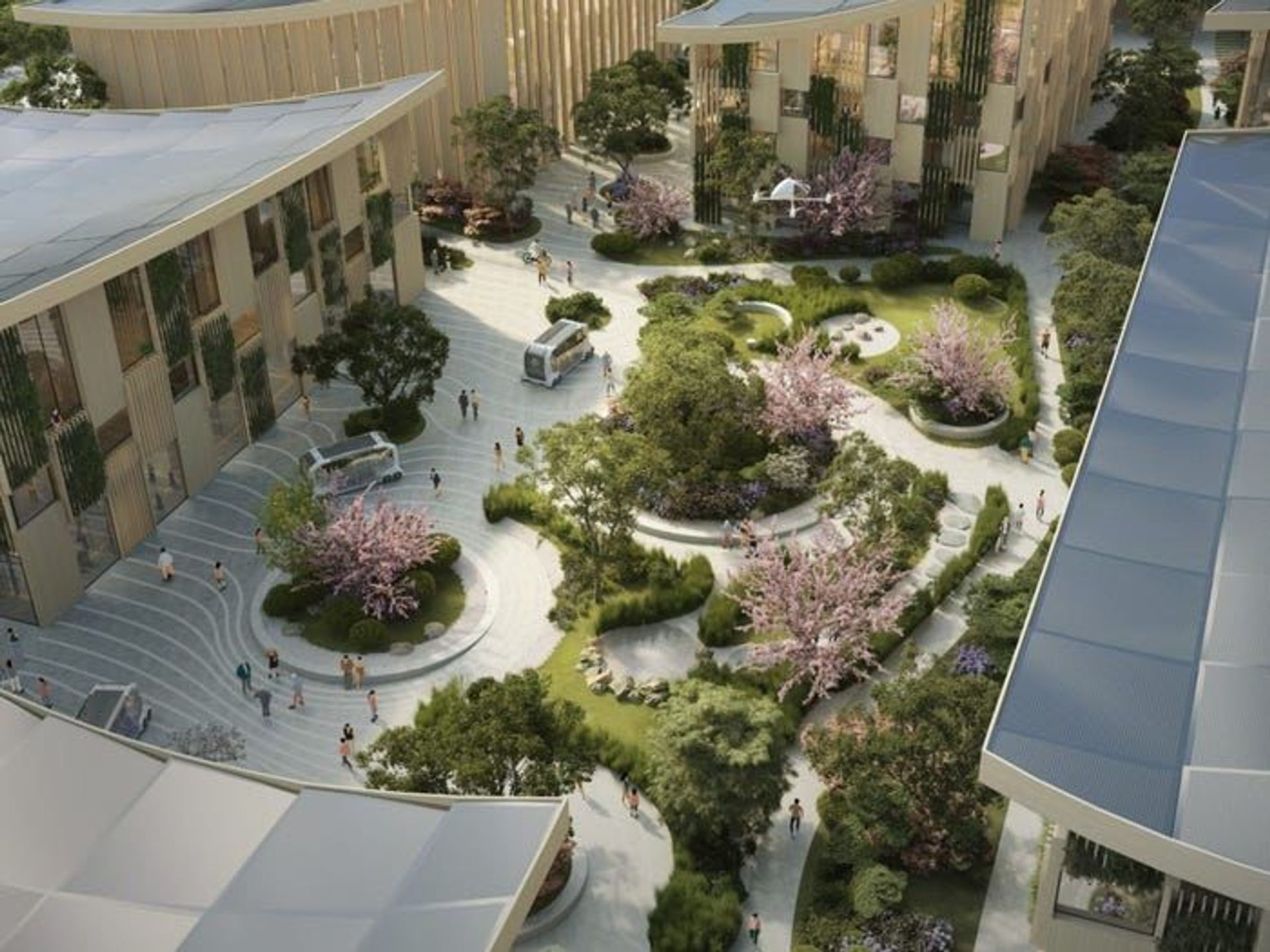Photos: Toyota Breaks Ground on Futuristic ‘Woven City’ for Japanese Employees Photos: Toyota Breaks Ground on Futuristic ‘Woven City’ for Japanese Employees - Sputnik International, 1920, 26.02.2021