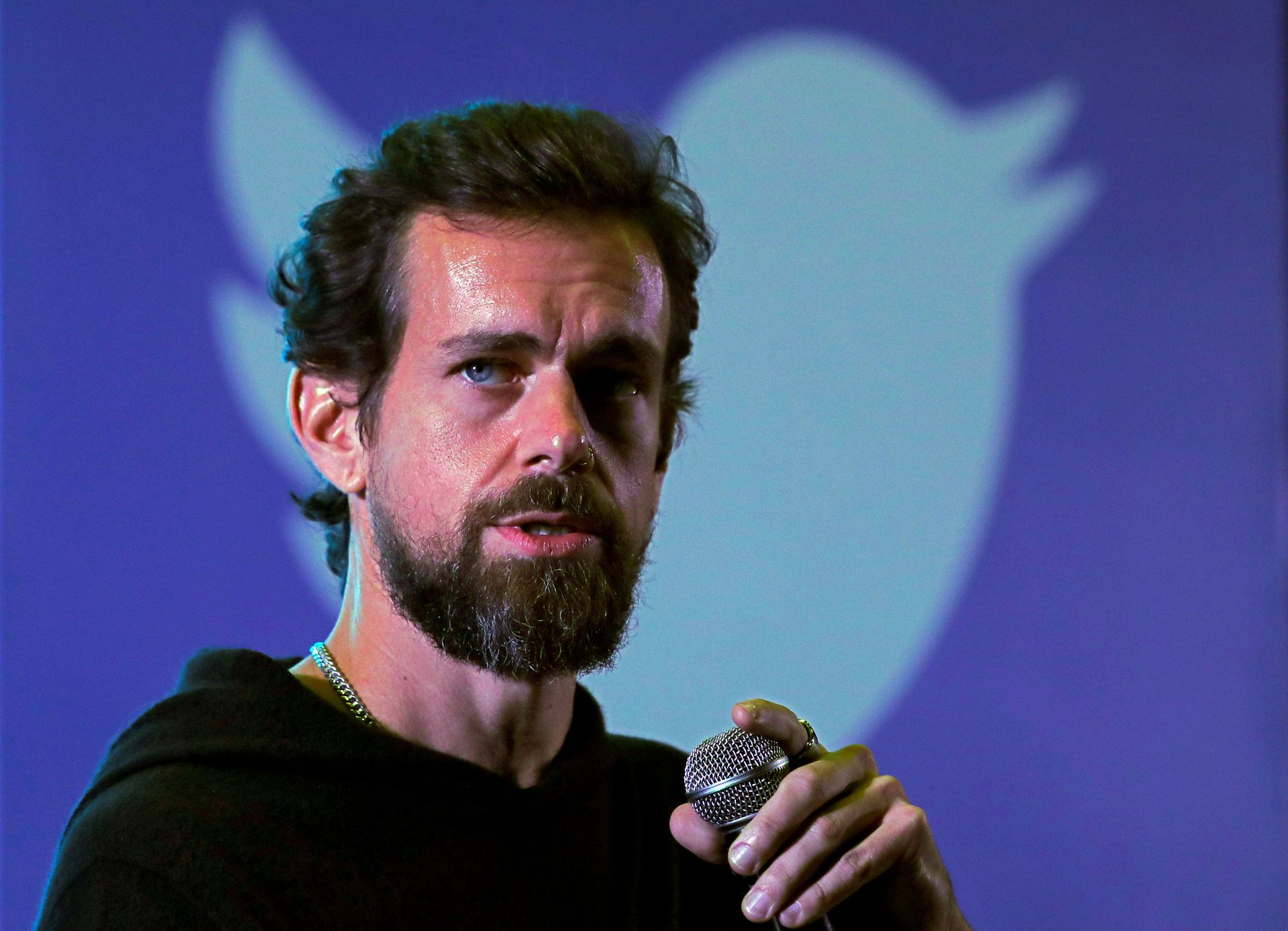 Twitter CEO Jack Dorsey addresses students during a town hall at the Indian Institute of Technology (IIT) in New Delhi, India, November 12, 2018 Twitter CEO Jack Dorsey addresses students during a town hall at the Indian Institute of Technology (IIT) in New Delhi, India, November 12, 2018 - Sputnik International, 1920, 07.09.2021