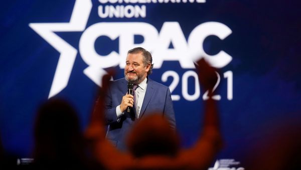 U.S. Sen. Ted Cruz of Texas speaks at the Conservative Political Action Conference (CPAC) in Orlando, Florida, U.S. February 26, 2021 - Sputnik International