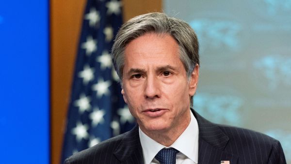 U.S. Secretary of State Antony Blinken speaks during a news conference at the State Department in Washington, February 26, 2021 - Sputnik International