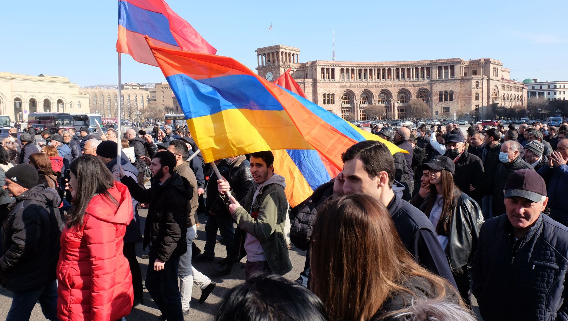 Opposition rallies in Yerevan Opposition rallies in Yerevan - Sputnik International, 1920, 27.02.2021