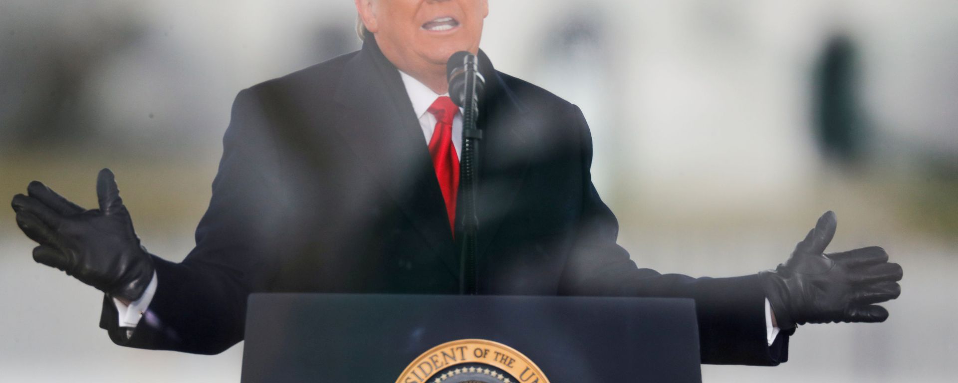 U.S. President Donald Trump speaks during a rally to contest the certification of the 2020 U.S. presidential election results by the U.S. Congress, in Washington, U.S, January 6, 2021. REUTERS/Jim Bourg/File Photo U.S. President Donald Trump speaks during a rally to contest the certification of the 2020 U.S. presidential election results by the U.S. Congress, in Washington, U.S, January 6, 2021. REUTERS/Jim Bourg/File Photo - Sputnik International, 1920, 29.12.2021