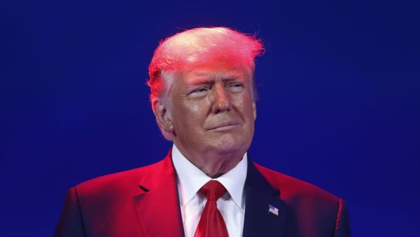 Former U.S. President Donald Trump speaks at the Conservative Political Action Conference in Orlando, Florida, U.S. February 28, 2021.  - Sputnik International