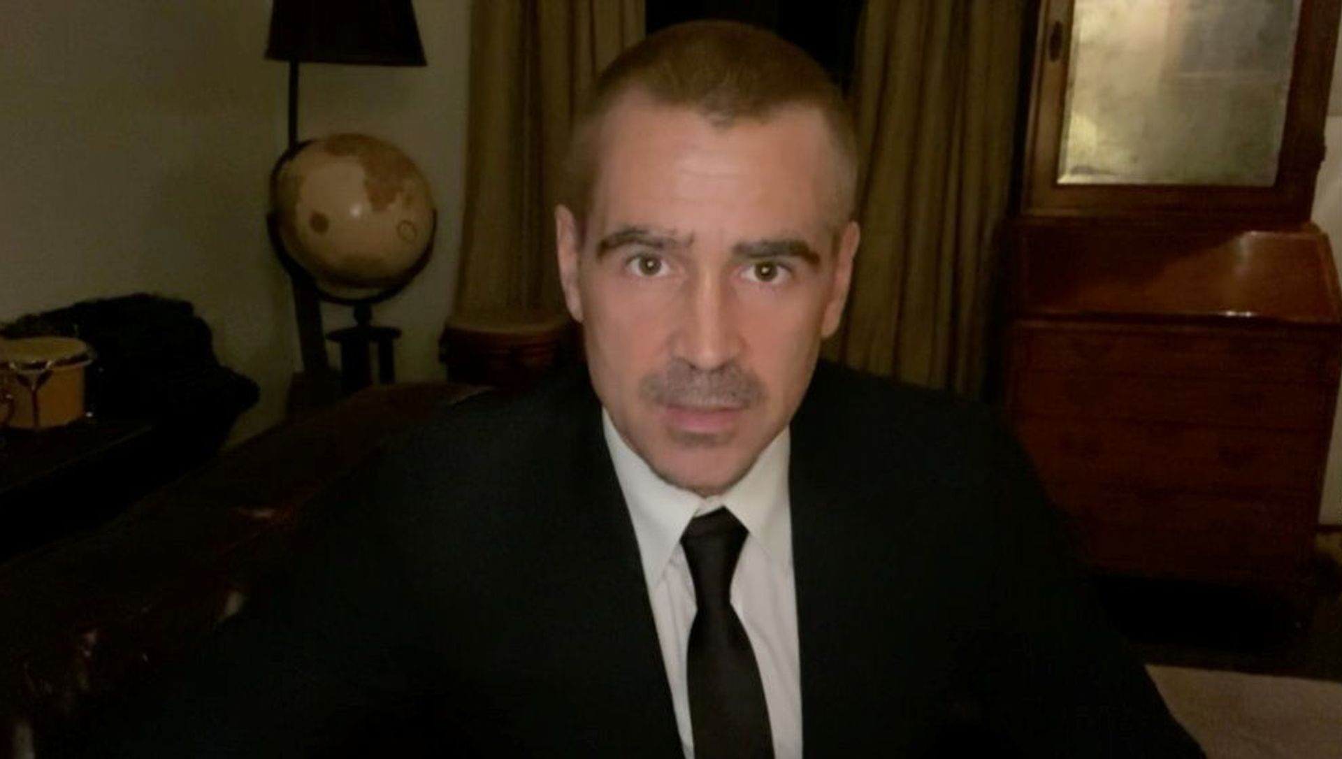 Actor Colin Farrell is seen in this handout screen grab from the 78th Annual Golden Globe Awards in Beverly Hills, California, US, 28 February 2021. Actor Colin Farrell is seen in this handout screen grab from the 78th Annual Golden Globe Awards in Beverly Hills, California, US, 28 February 2021. - Sputnik International, 1920, 01.03.2021