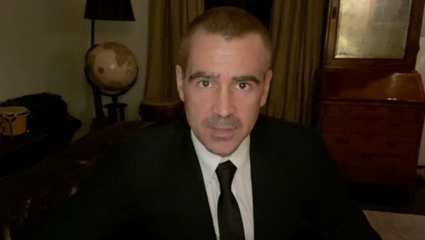 Actor Colin Farrell is seen in this handout screen grab from the 78th Annual Golden Globe Awards in Beverly Hills, California, US, 28 February 2021.  - Sputnik International