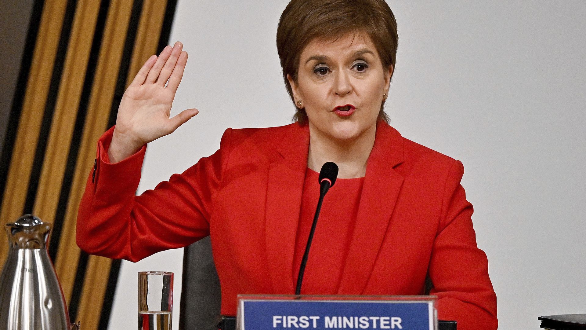 Nicola Sturgeon gives evidence to a Scottish Parliament committee Nicola Sturgeon gives evidence to a Scottish Parliament committee - Sputnik International, 1920, 12.04.2021