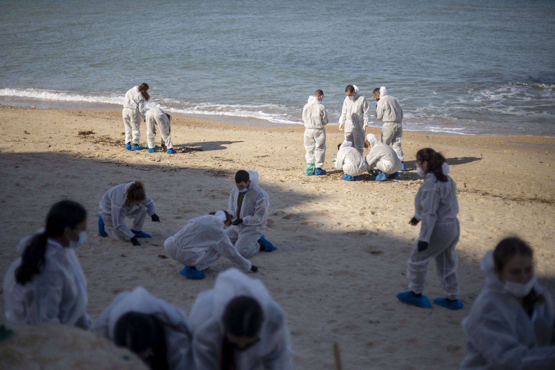 Israeli Defence Minister Gantz Doubts Claims About Iran Deliberately Causing Mass Oil Spill Israeli Defence Minister Gantz Doubts Claims About Iran Deliberately Causing Mass Oil Spill - Sputnik International, 1920, 07.03.2021
