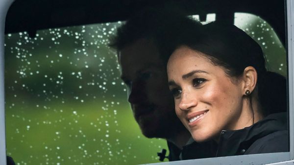(FILES) In this file photo Britain's Prince Harry and his wife Meghan, Duchess of Sussex arrive for the unveiling of a plaque dedicating 20 hectares of native bush to the Queen's Commonwealth Canopy project at The North Shore Riding Club in Auckland on October 30, 2018 - Sputnik International