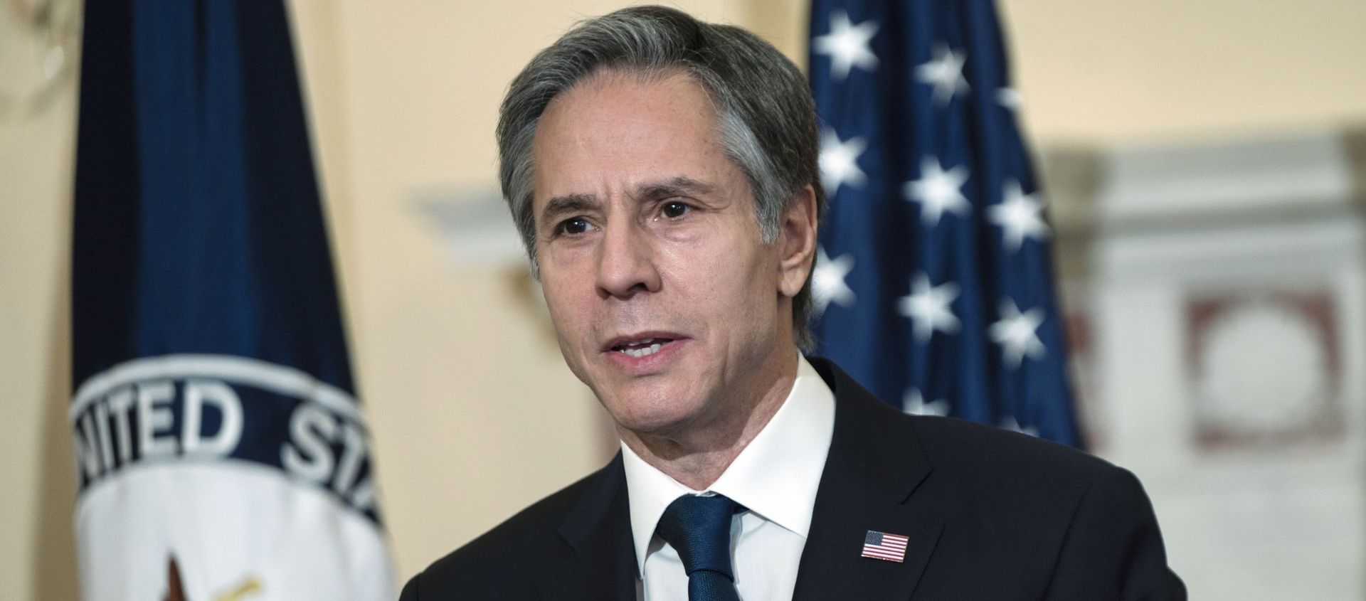 Secretary of State Antony Blinken speaks on foreign policy at the State Department, Wednesday, March 3, 2021 in Washington. - Sputnik International, 1920, 26.04.2021