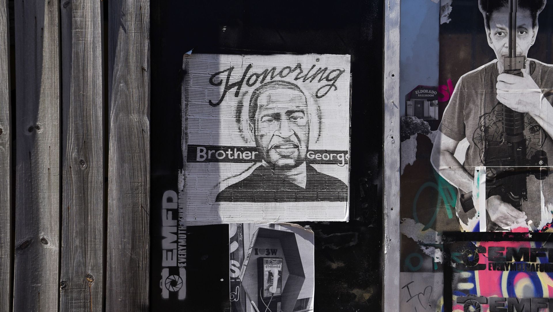 A mural honoring George Floyd is seen in the Third Ward ahead of the trial of the former Minneapolis cop Derek Chauvin in Houston, Texas, U.S., March 3, 2021. A mural honoring George Floyd is seen in the Third Ward ahead of the trial of the former Minneapolis cop Derek Chauvin in Houston, Texas, U.S., March 3, 2021. - Sputnik International, 1920, 19.03.2021