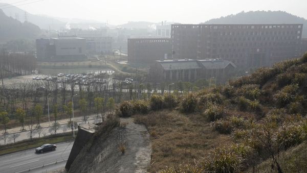 A view of the P4 lab and the Wuhan Institute of Virology is seen after a visit by the World Health Organization team in Wuhan in China's Hubei province on Wednesday, Feb. 3, 2021 - Sputnik International