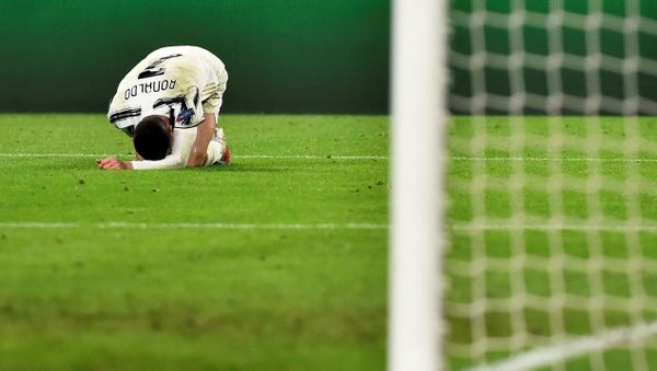 Soccer Football - Champions League - Round of 16 Second Leg - Juventus v FC Porto - Allianz Stadium, Turin, Italy - March 9, 2021 Juventus' Cristiano Ronaldo reacts - Sputnik International