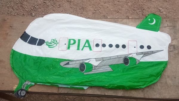 An aircraft-shaped balloon with 'PIA' written on it landed in Sotra Chak village of Hiranagar sector yesterday evening. The balloon was taken into custody by police: Jammu and Kashmir Police - Sputnik International