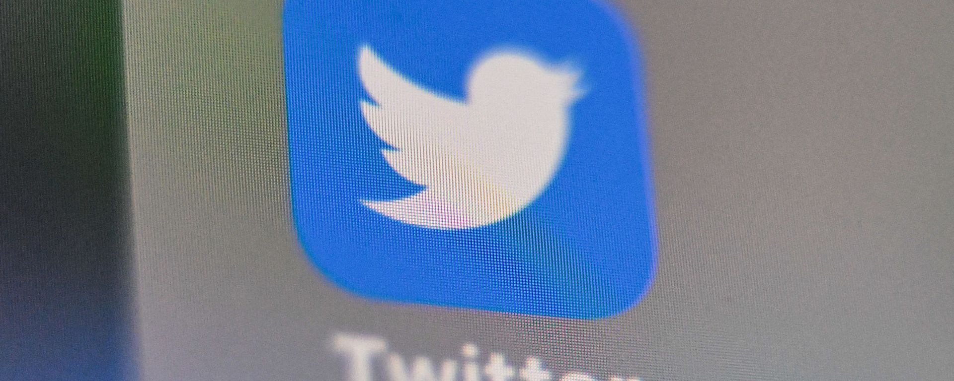A picture taken on September 4, 2019 shows the logo of the US social networking website Twitter, displayed on a smart-phone screen, in Lille, northern France. A picture taken on September 4, 2019 shows the logo of the US social networking website Twitter, displayed on a smart-phone screen, in Lille, northern France. - Sputnik International, 1920, 28.08.2021
